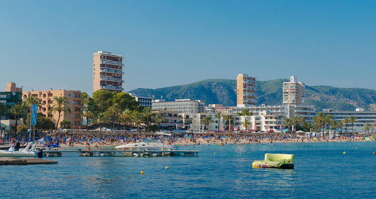 Taxi transfer Mallorca from Magaluf to Palma Airport